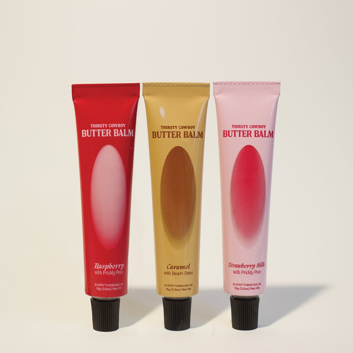 Tinted Trio: Strawberry Milk, Raspberry, Caramel